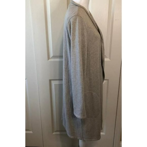 J.Jill Heather Beige Sweater Duster L - Picture 3 of 8